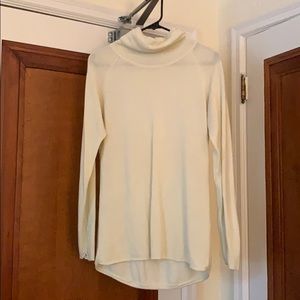 Long sleeve turtleneck sweater